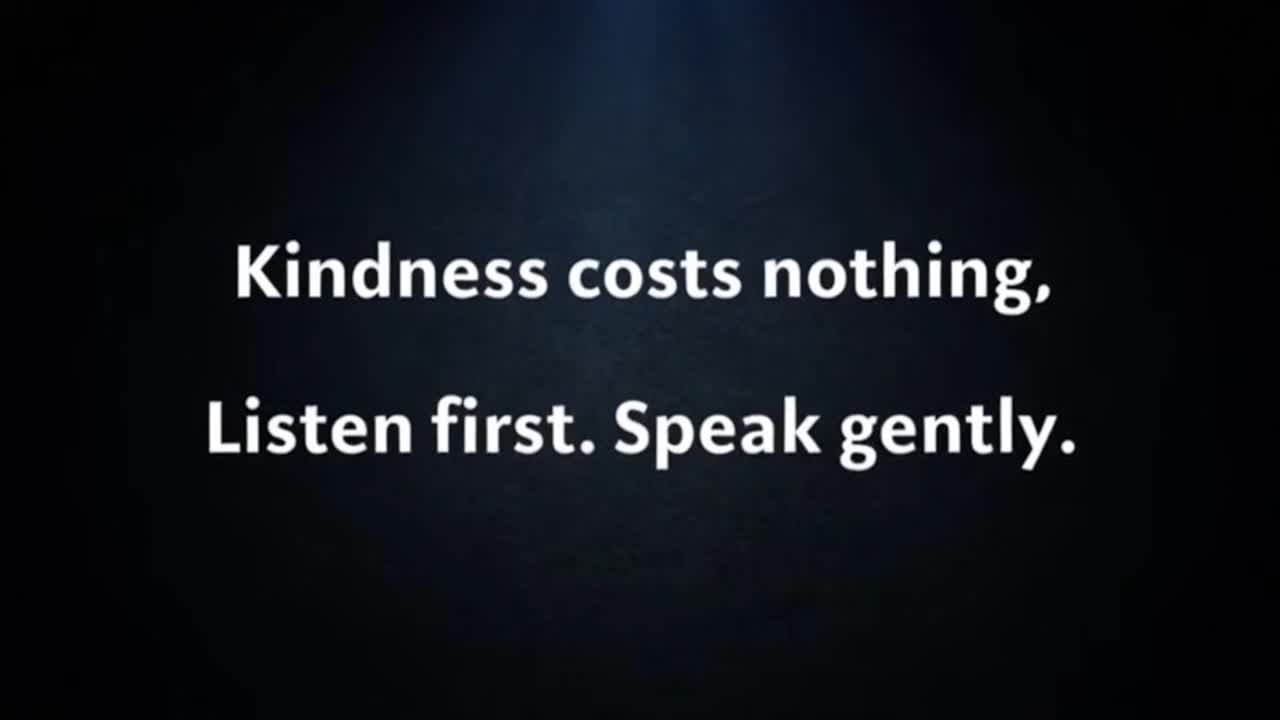 A Simple Reminder to Keep Comments Friendly, Respectful, and Positive for Everyone