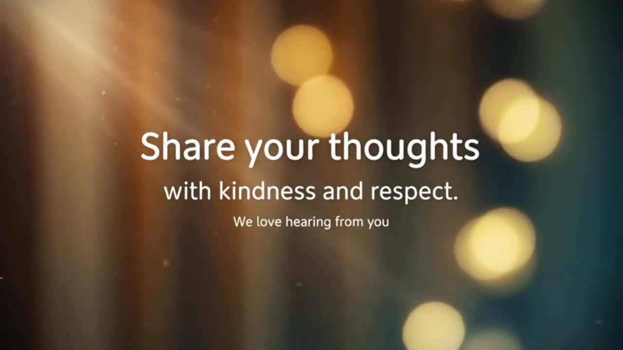 Creating a Welcoming Space for Positive, Respectful, and Family-Friendly Conversations