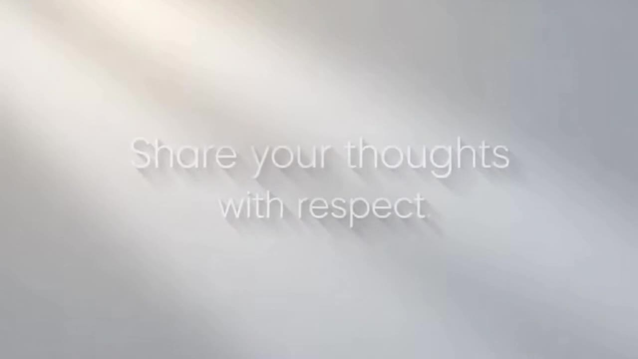 Creating a Welcoming Space by Sharing Thoughts Kindly and Keeping Conversations Positive