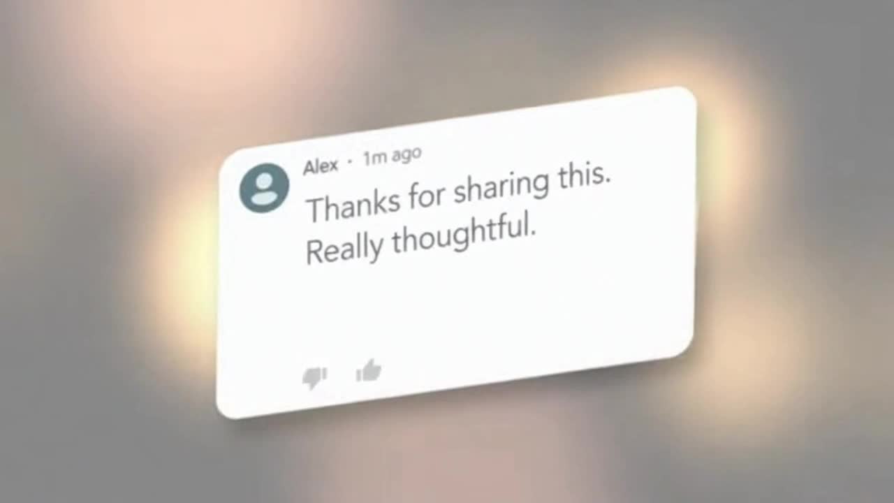 Creating a Positive Comment Space Through Respectful, Friendly, and Thoughtful Conversations