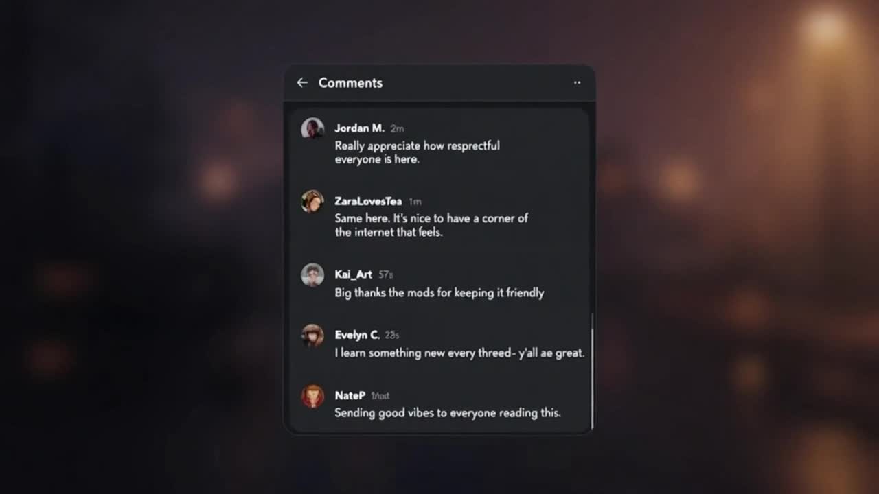 Creating a Positive Comment Space Where Friendly, Respectful, and On-Topic Conversations Can Thrive 