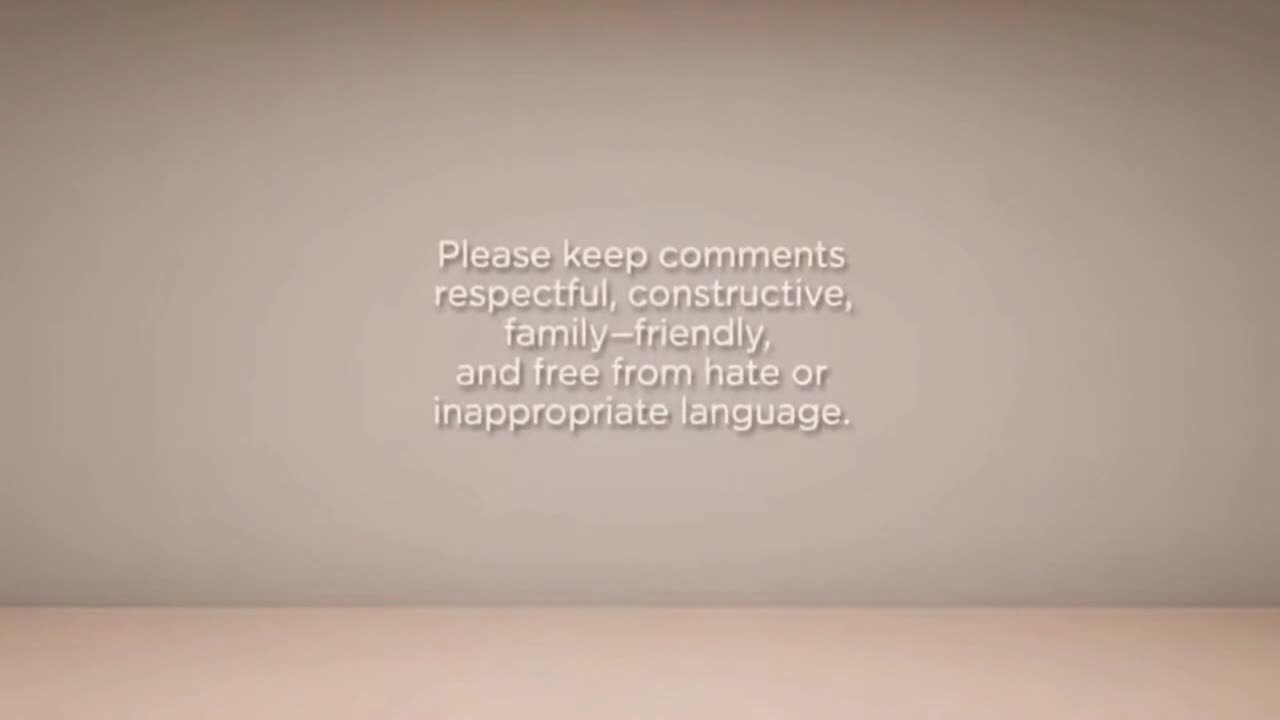 A Gentle Reminder to Keep Comments Respectful, Constructive, and Family-Friendly