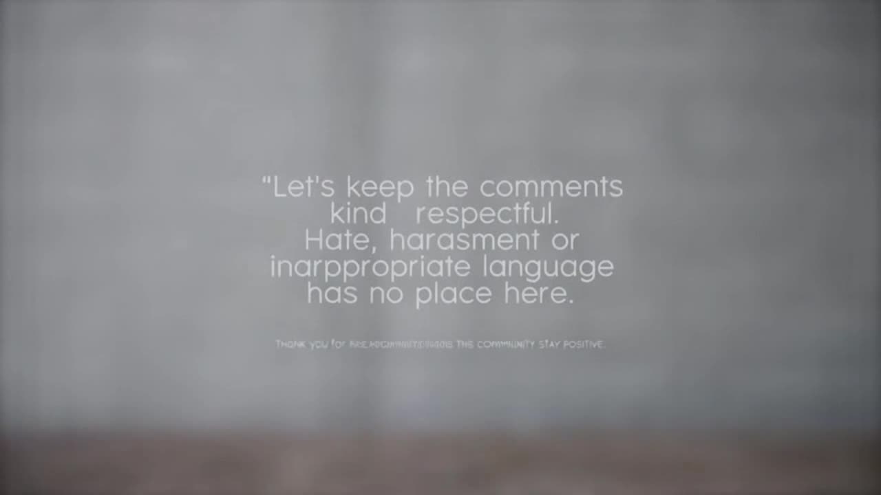 A Simple Reminder to Keep Comments Friendly, Respectful, and Positive for Everyone