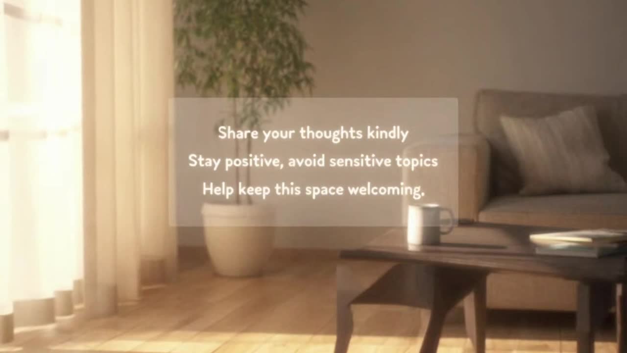 A Friendly Reminder to Share Thoughts Kindly and Help Keep Our Community Positive and Welcoming