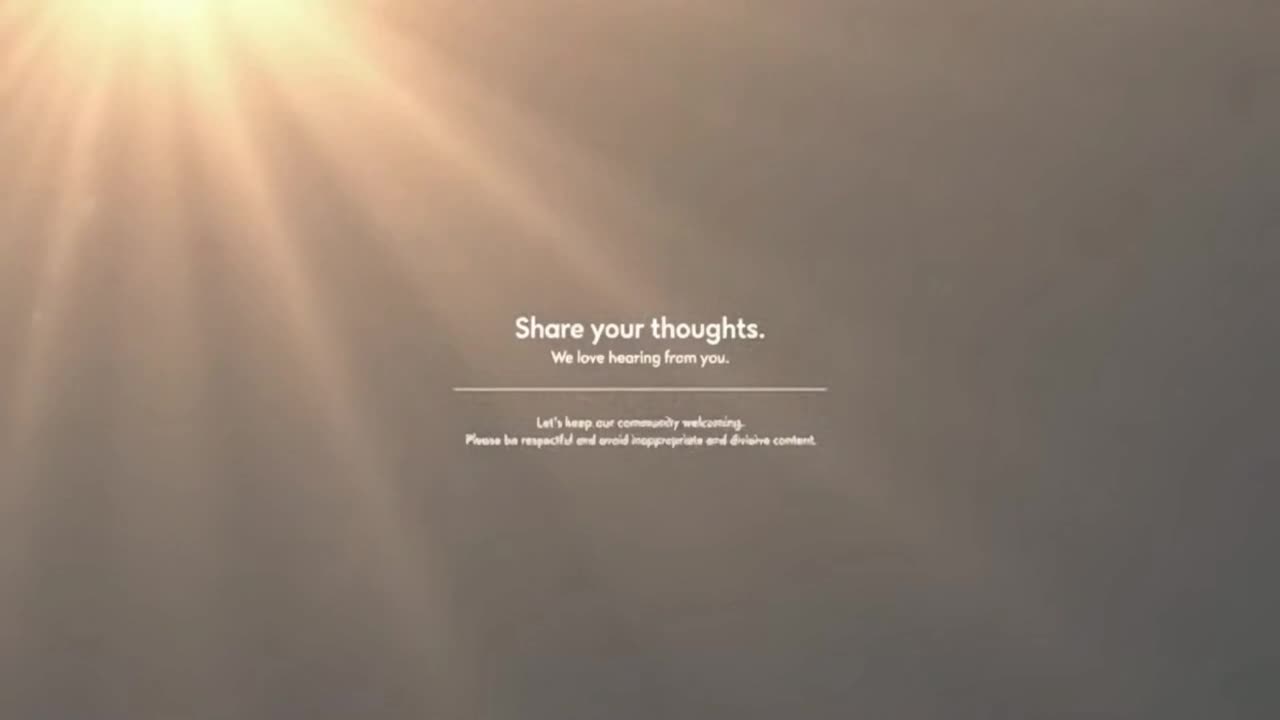 A Friendly Reminder to Share Your Thoughts Respectfully and Keep Our Community Welcoming