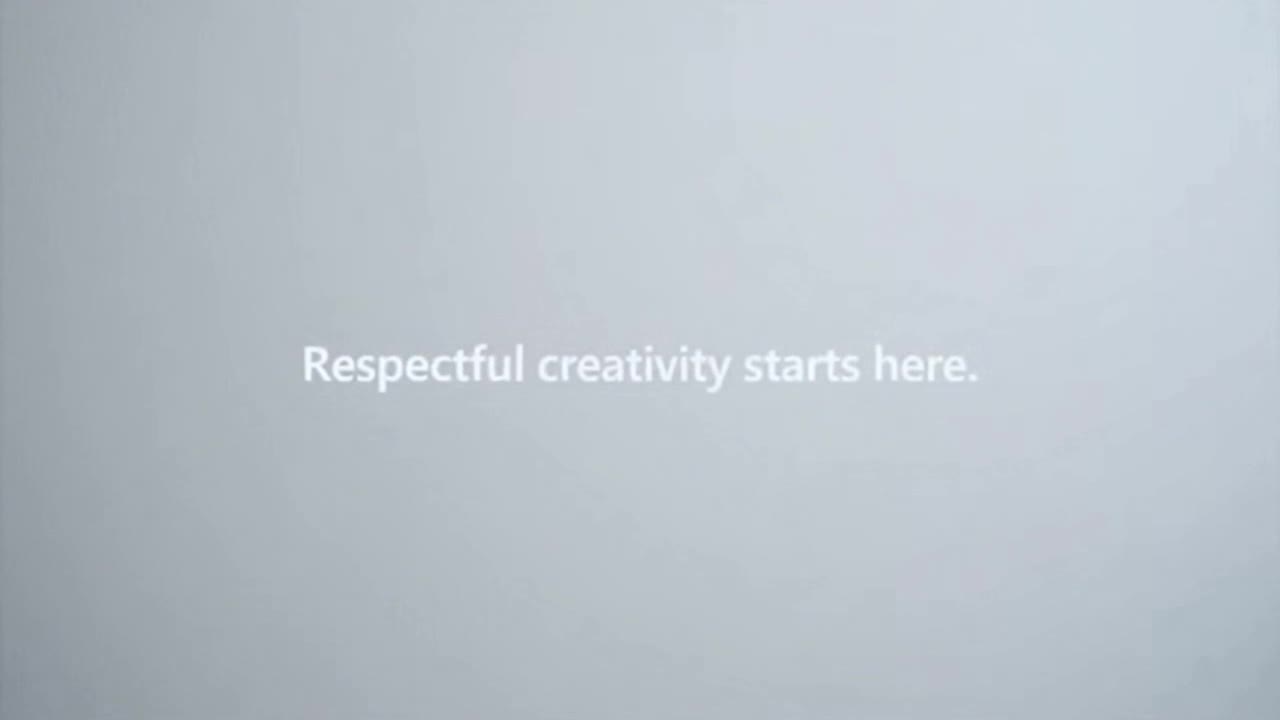 A Simple Reminder to Keep Comments Friendly, Respectful, and Focused on Creativity