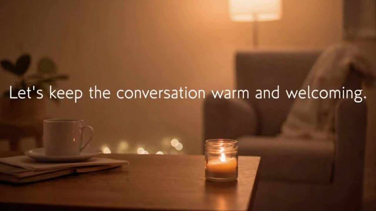 Creating a Positive Comment Space Through Respectful and Constructive Conversations