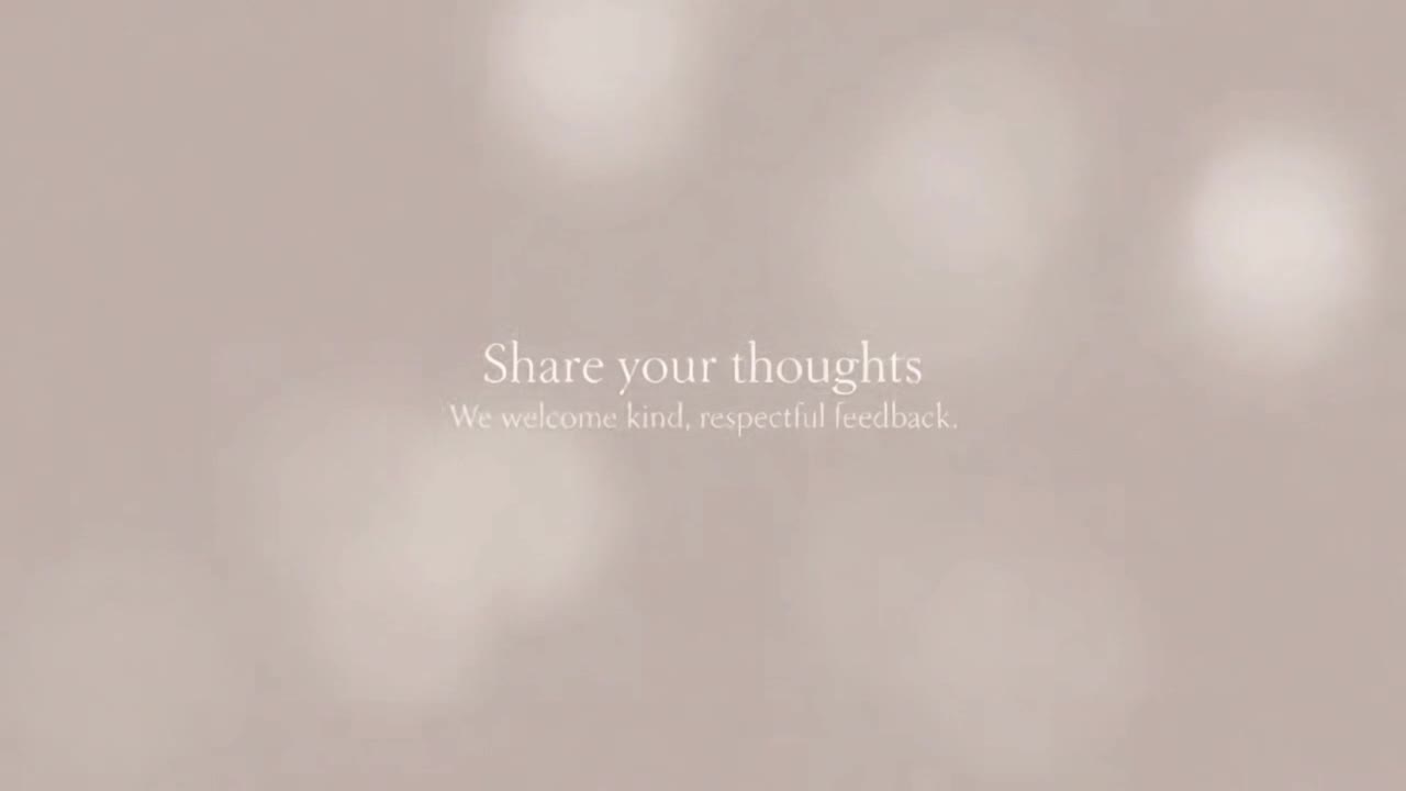 Creating a Welcoming Space for Kind, Respectful Feedback and Positive Conversation