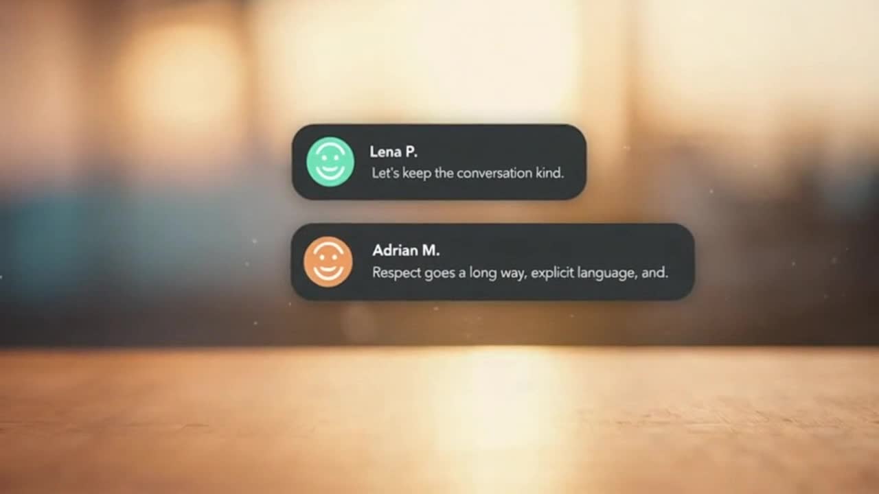 A Friendly Reminder to Keep Comments Positive, Respectful, and Enjoyable for Everyone