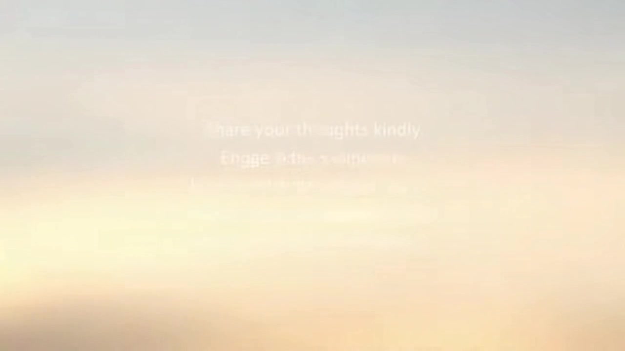 A Gentle Reminder to Share Kindly, Stay Positive, and Keep Our Community Welcoming