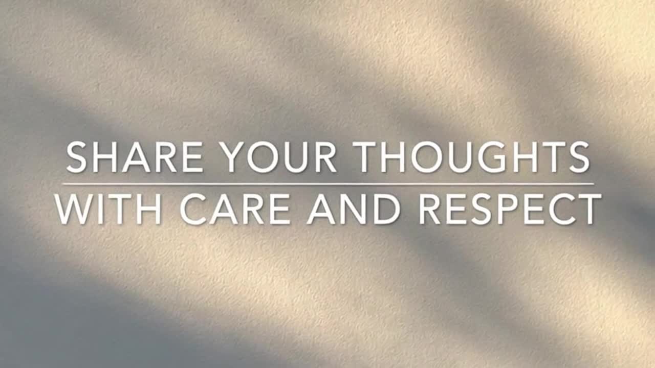 A Friendly Reminder to Share Respectful, Family-Friendly Comments and Build a Positive Community Tog