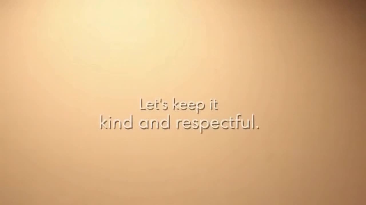 A Friendly Reminder to Keep Comments Positive, Respectful, and Enjoyable for Everyone
