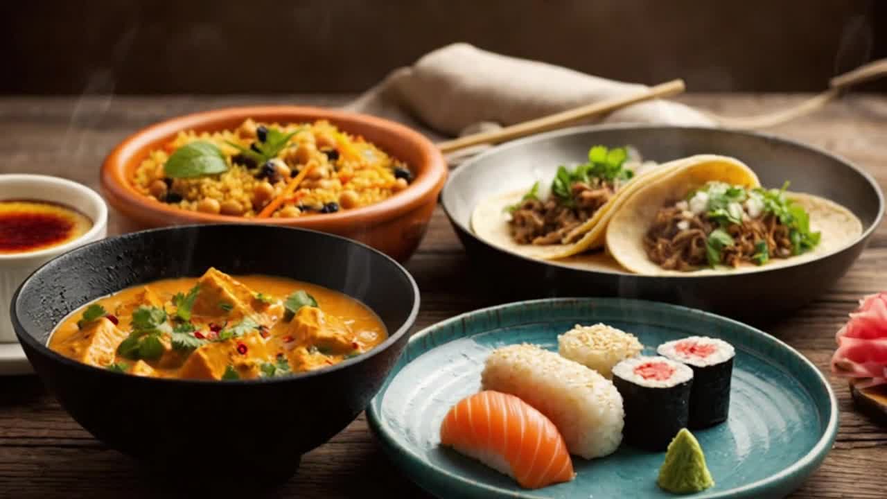 A Quiet Table of the World: Celebrating Cultural Diversity Through Beautiful Global Cuisines