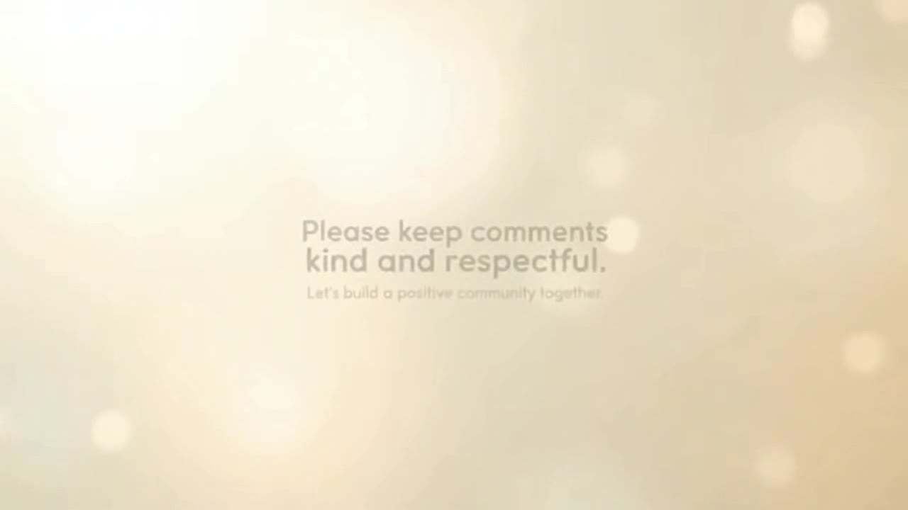 A Calm Invitation to Keep Comments Positive, Respectful, and Supportive for Everyone in the Communit