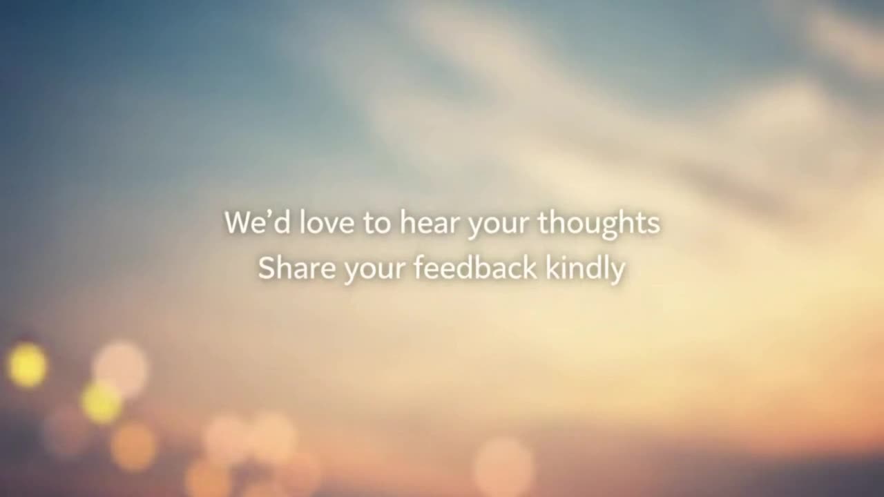 Creating a Positive, Family-Friendly Space for Respectful Thoughts and Feedback