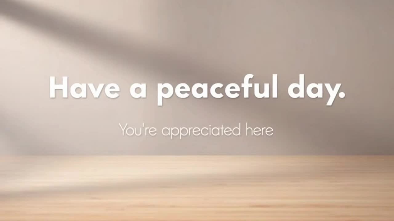 A Gentle Reminder to Share Thoughts Kindly and Keep Conversations Positive