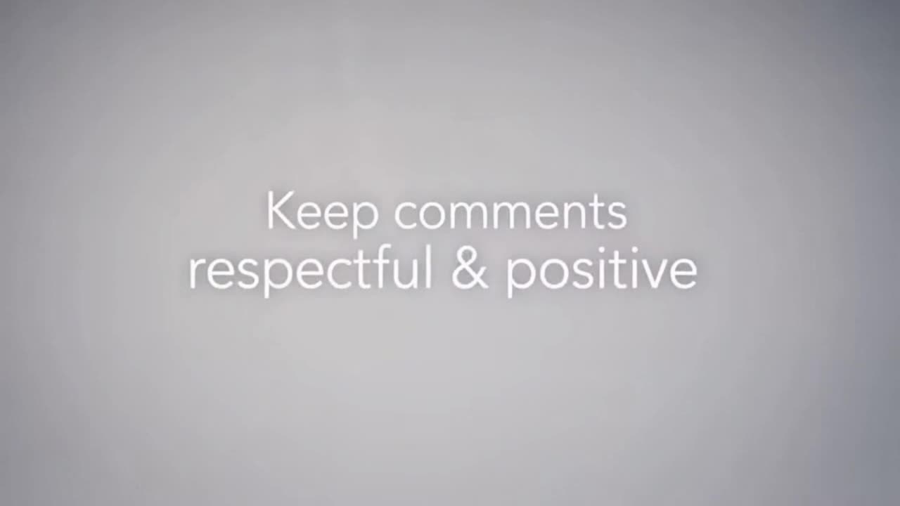Creating a Positive Comment Space by Keeping Conversations Respectful and On-Topic