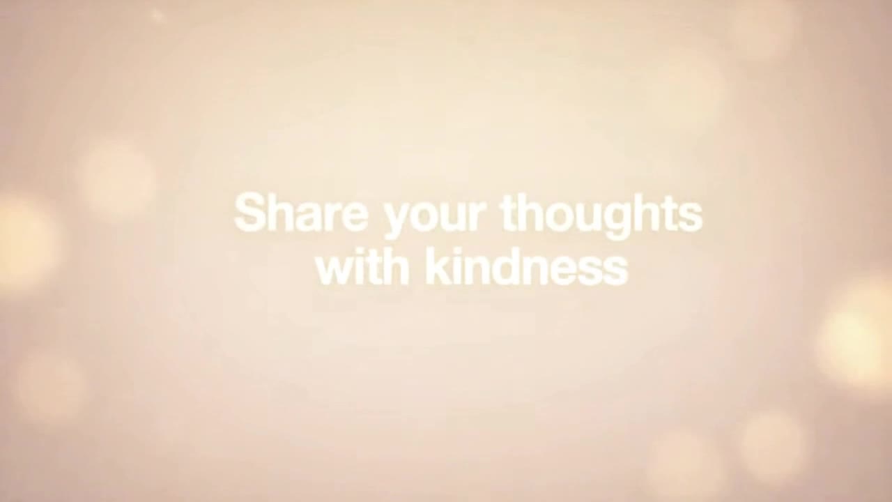 A Friendly Reminder to Share Your Thoughts Kindly and Help Keep Our Community Positive