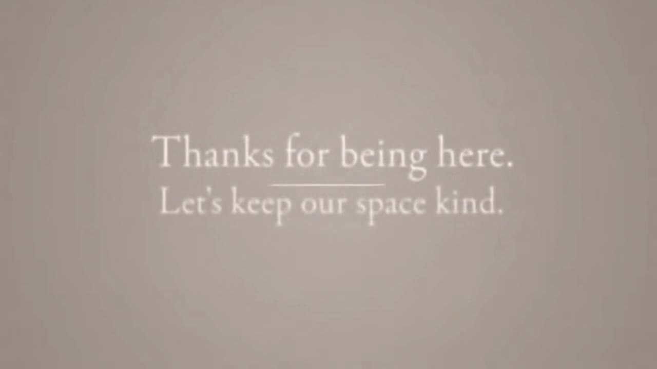 A Gentle Reminder to Keep Comments Friendly, Respectful, and On-Topic for Everyone