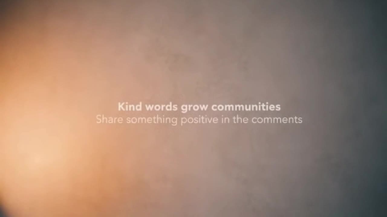 A Gentle Reminder to Keep Comments Positive, Respectful, and Supportive for Everyone Here