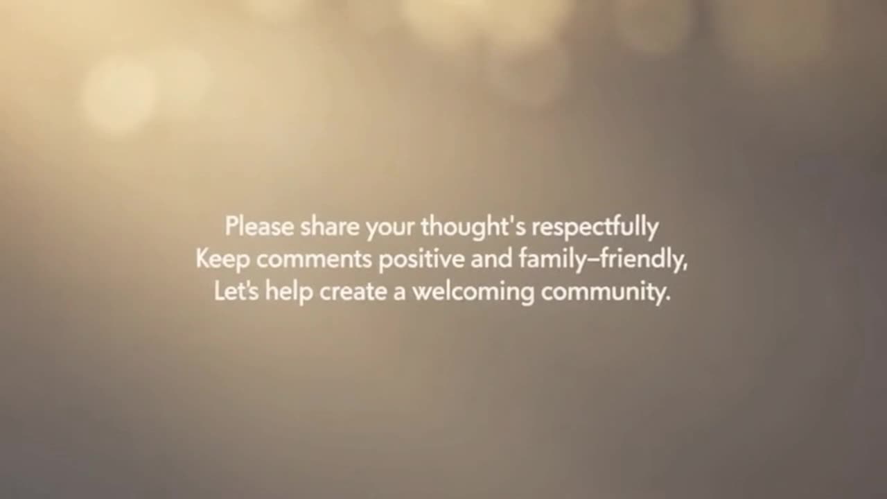 A Gentle Reminder to Keep Conversations Positive, Respectful, and Welcoming for Everyone