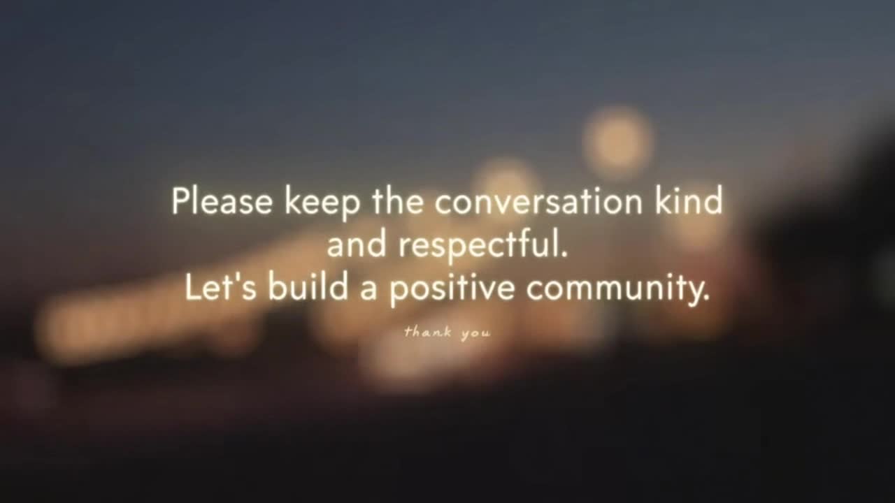 A Gentle Reminder to Keep Conversations Positive, Respectful, and Enjoyable for Everyone