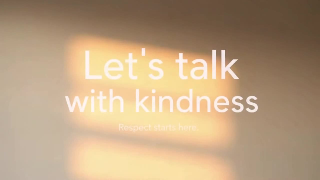 A Gentle Reminder to Keep Conversations Positive, Respectful, and Welcoming for Everyone