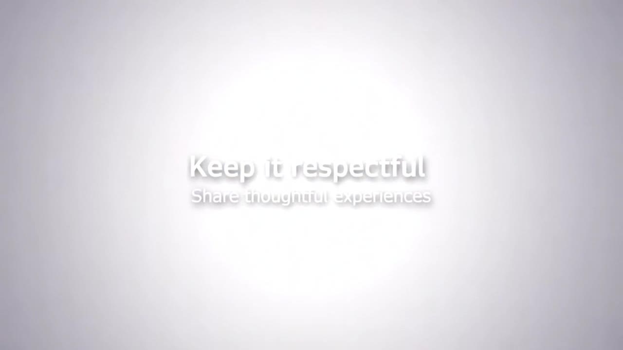 Creating a Positive Community Through Friendly, Respectful Comments and Shared Experiences