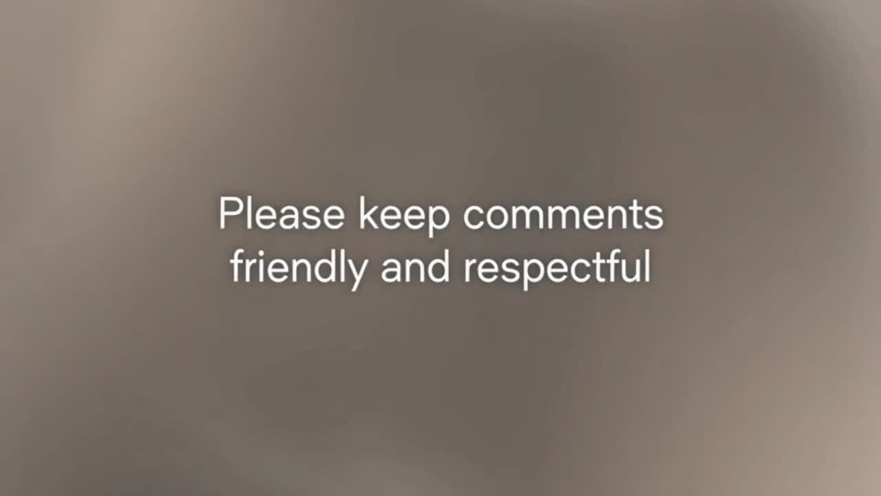 A Calm Reminder to Keep Comments Friendly, Respectful, and Focused on Positive Engagement