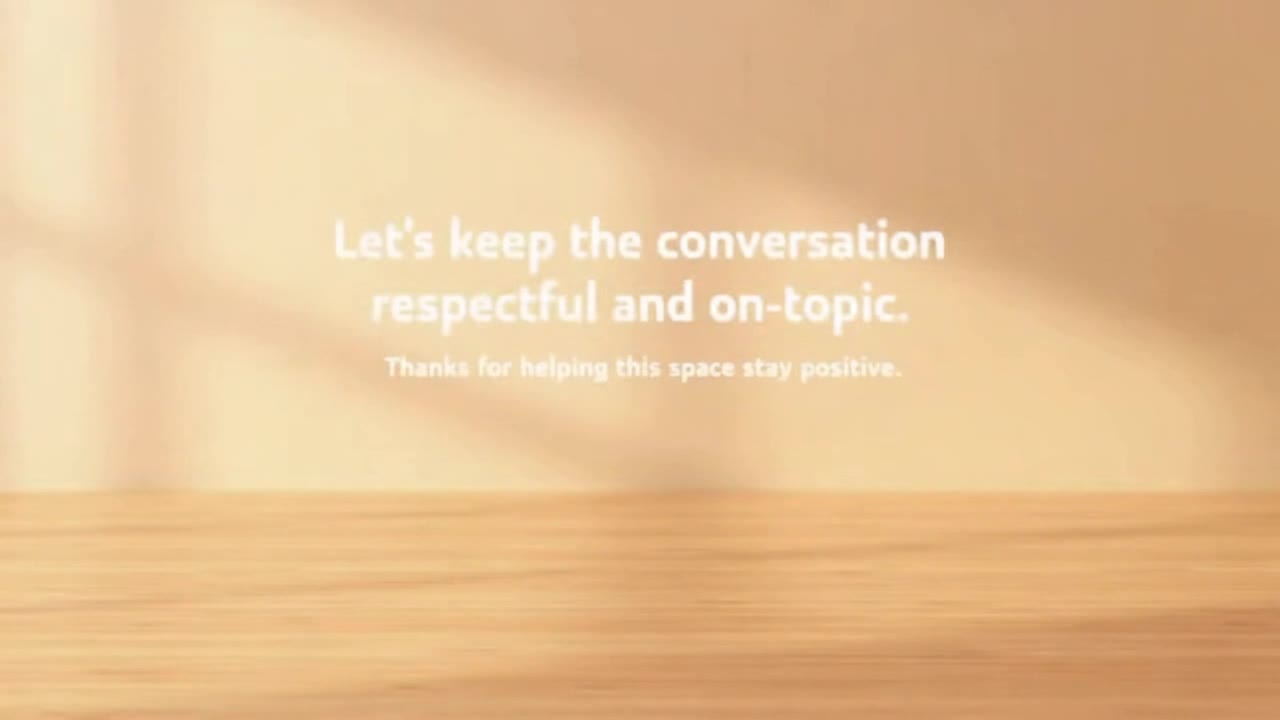 Let’s Keep the Comments Respectful, Friendly, and On-Topic for Everyone