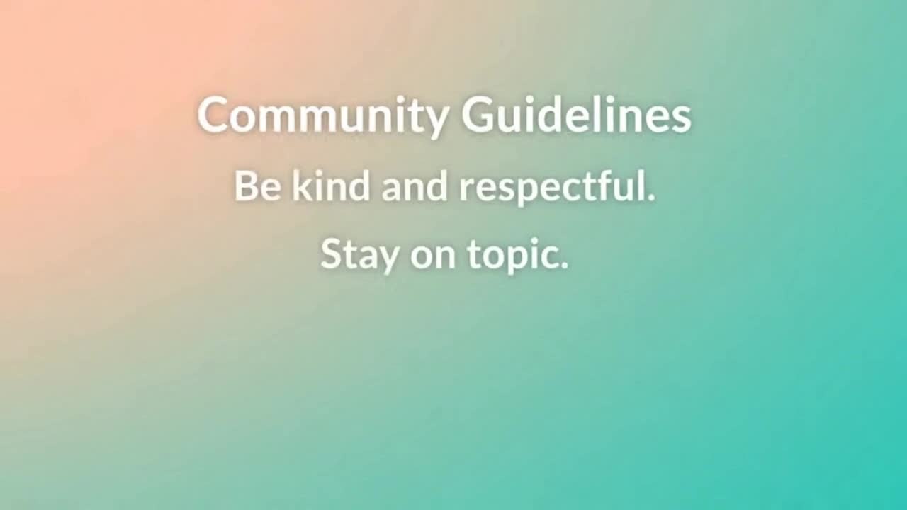 Creating a Positive Comment Space With Friendly, Respectful, and On-Topic Conversations for Everyone