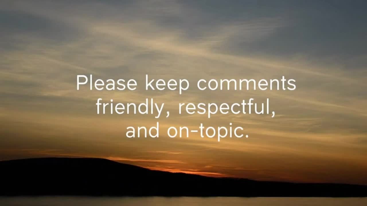 A Gentle Reminder to Share Kind, Respectful Comments and Celebrate Creativity Together