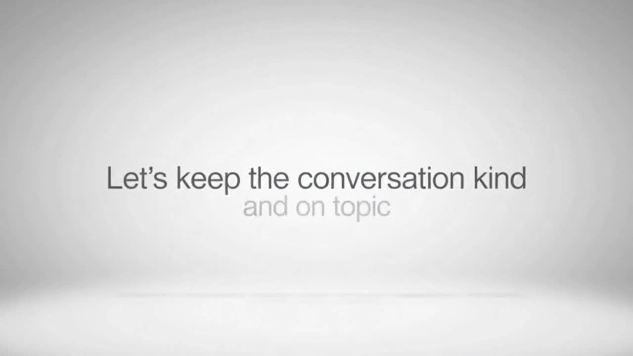 Creating a Positive Space Together Through Kind, Respectful, and Thoughtful Comments