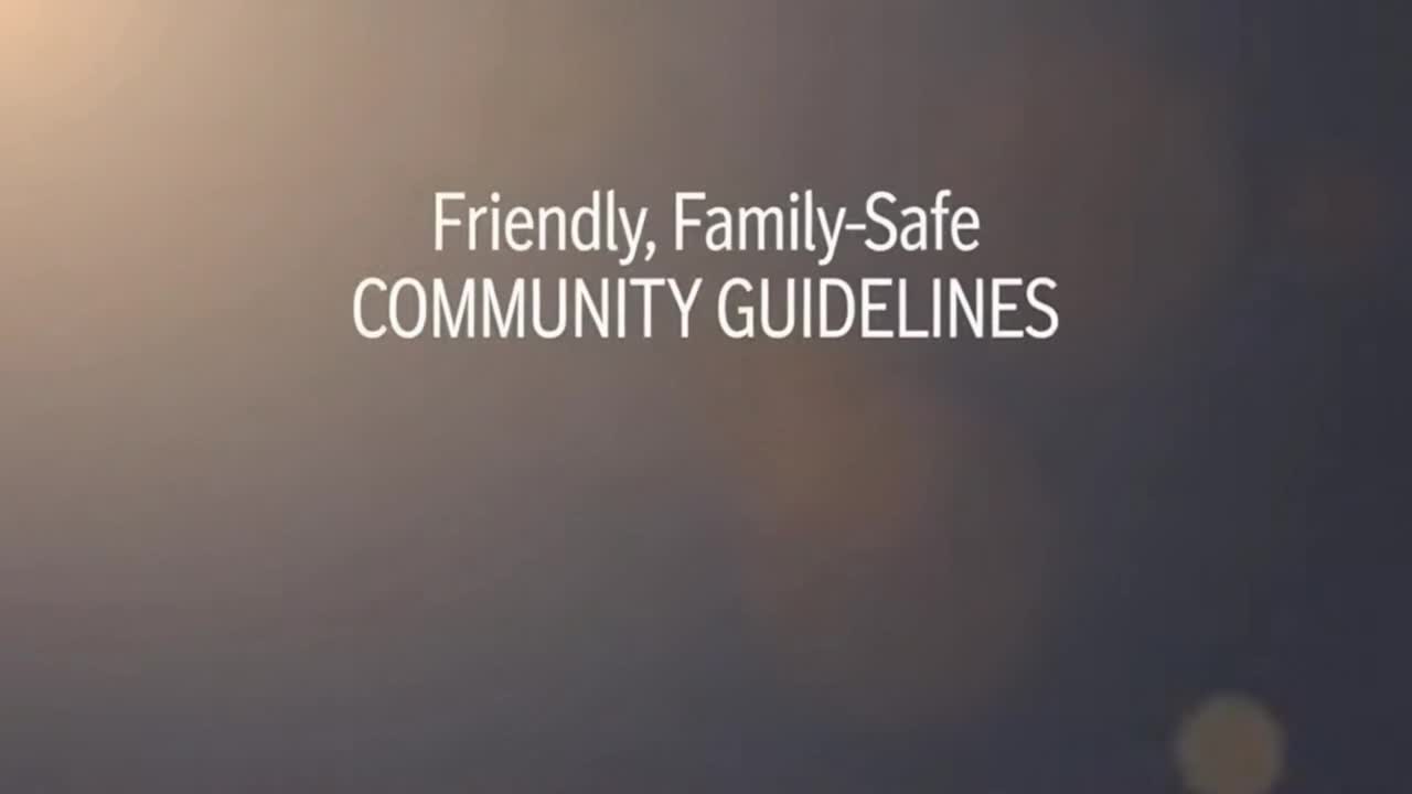 Encouraging Friendly, Respectful, and Family-Friendly Conversations for a Positive Community