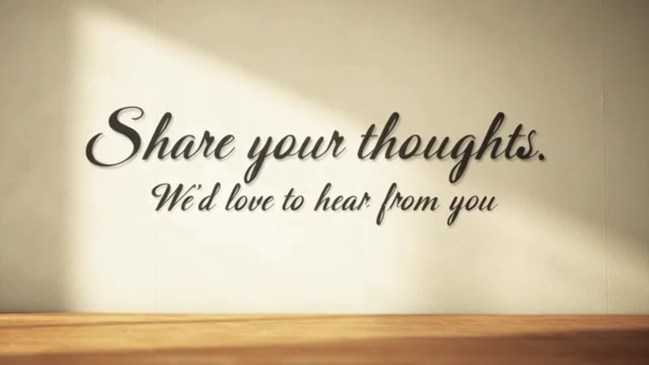 A Friendly Invitation to Share Your Thoughts and Keep the Conversation Positive for Everyone