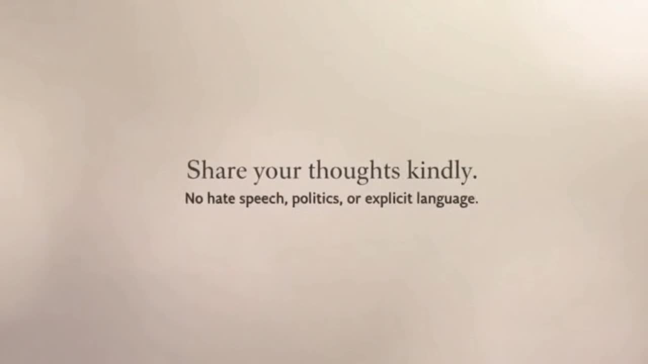 A Gentle Reminder to Share Thoughts Kindly and Keep the Community Positive for Everyone