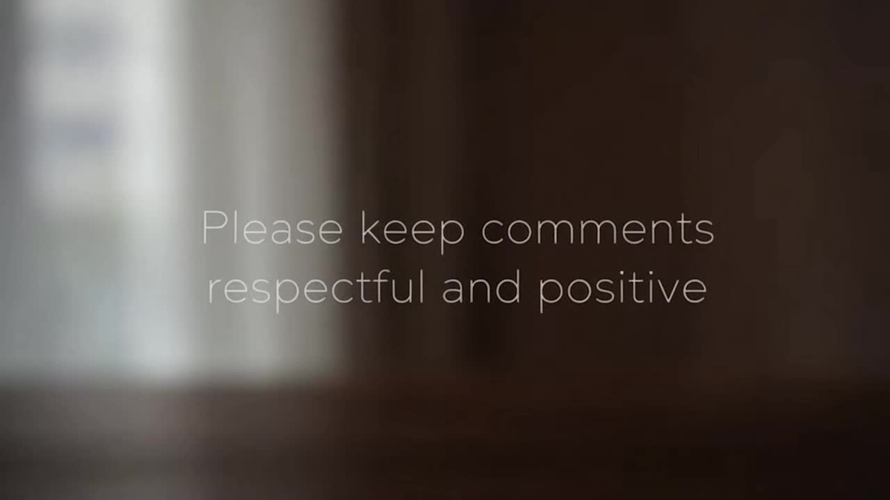 A Gentle Reminder to Keep Comments Positive, Respectful, and Enjoyable for Everyone