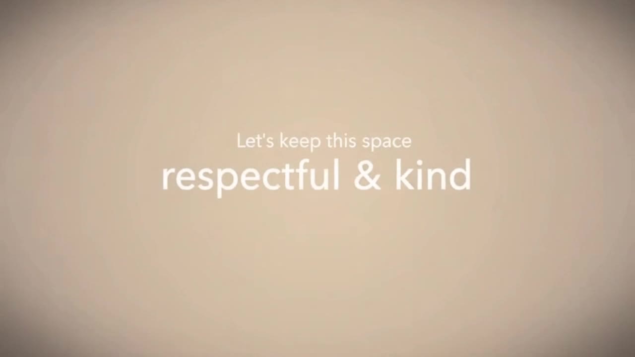 A Gentle Reminder to Keep Comments Friendly, Respectful, and Positive for Everyone