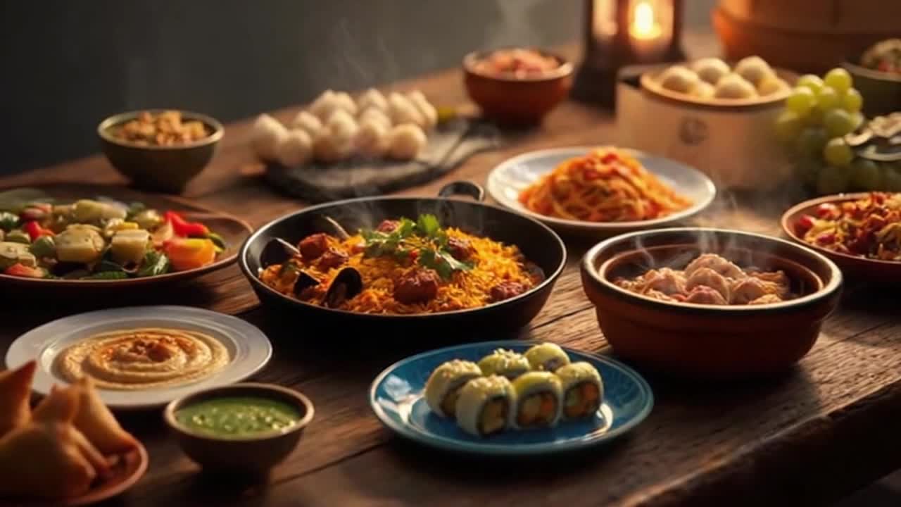 A Quiet Visual Journey Through World Cultures Told Through Colorful, Timeless Cuisine