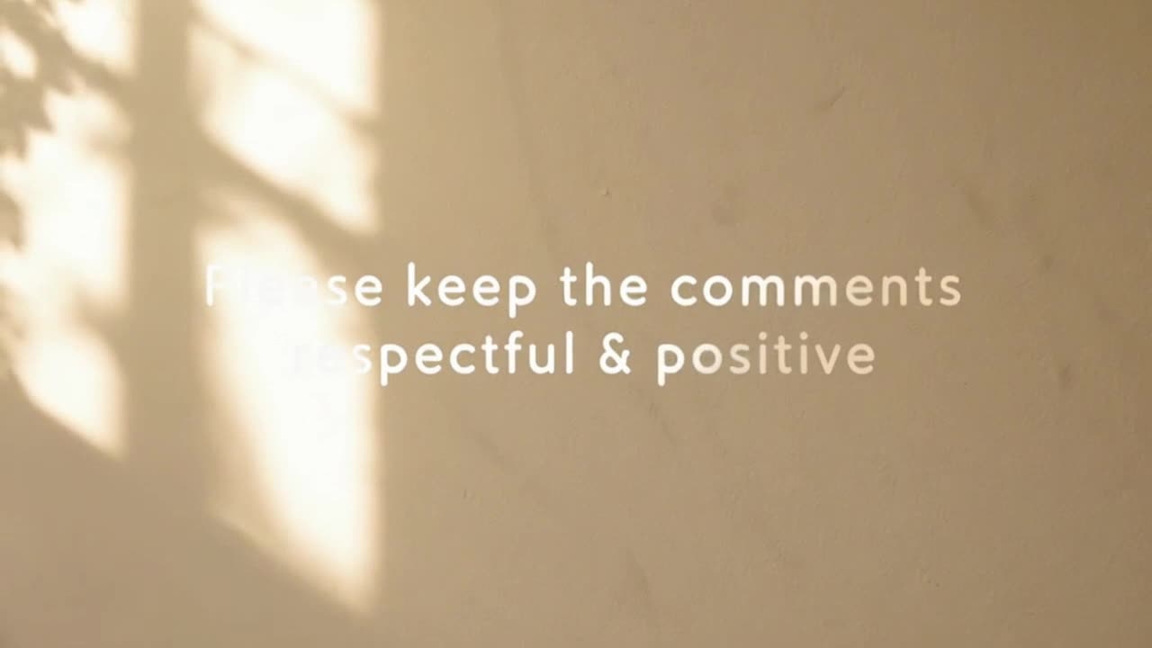 A Simple Reminder to Keep Comments Friendly, Respectful, and Focused on Positive Engagement