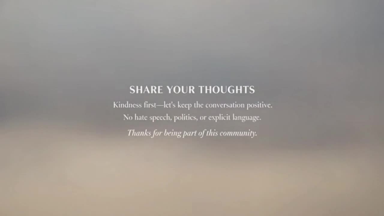 A Friendly Reminder to Share Thoughts Respectfully and Keep the Community Positive for Everyone
