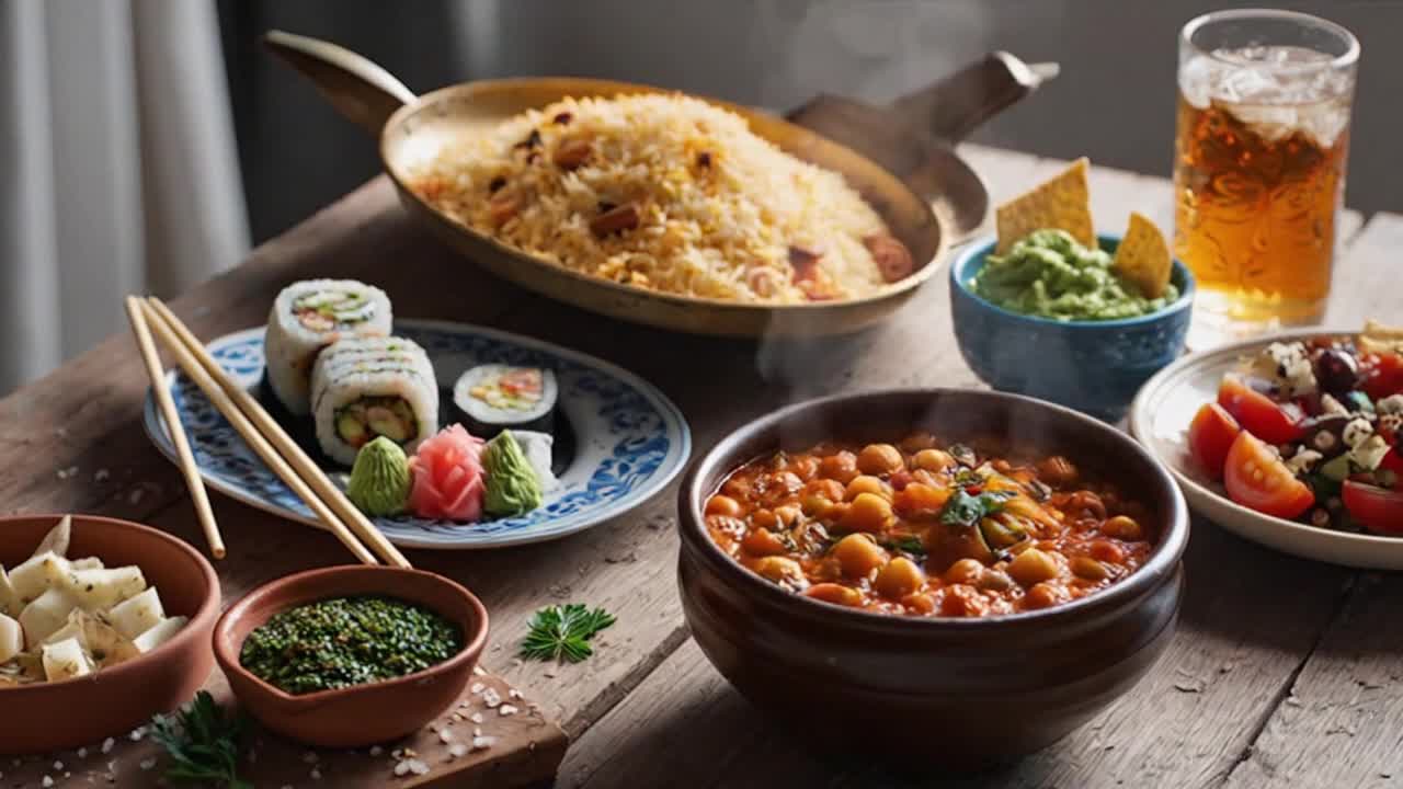 A Quiet Visual Journey Through World Cultures and Cuisines, United in One Beautiful Moment