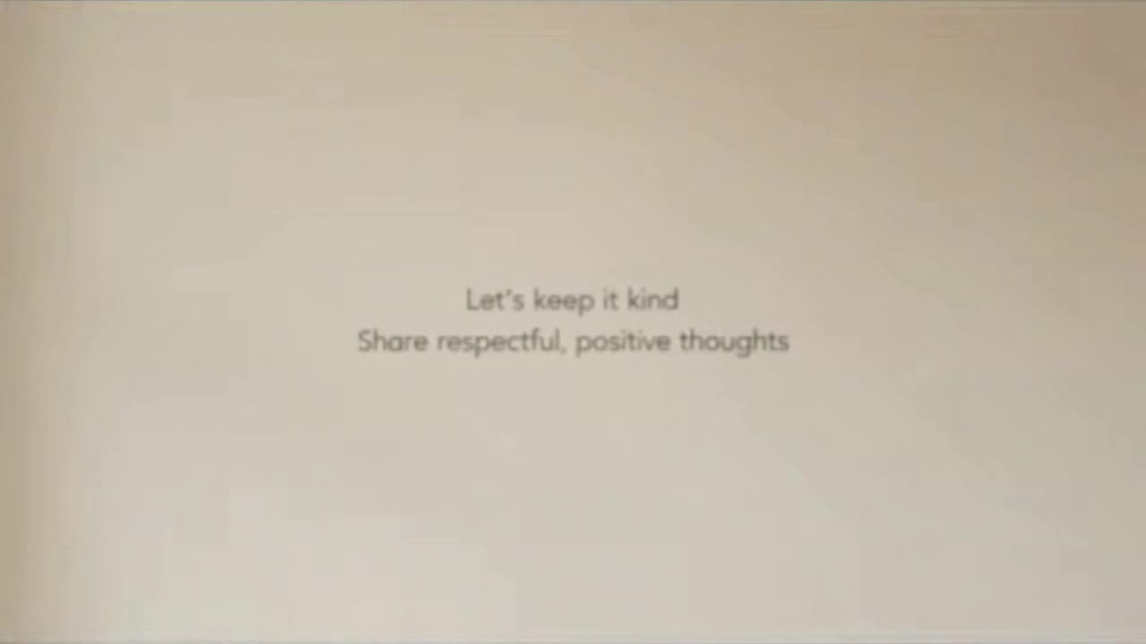 A Friendly Reminder to Keep Comments Positive, Respectful, and Welcoming for Everyone