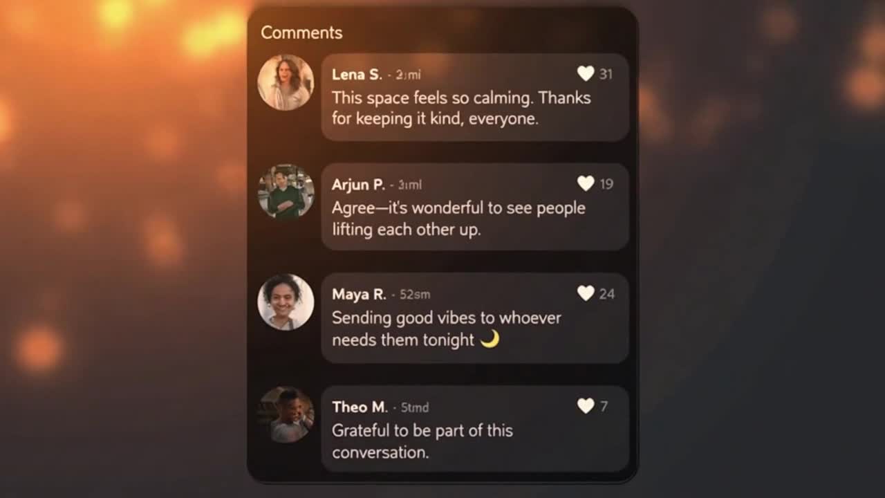 Creating a Positive Space for Friendly, Respectful Comments and Meaningful Conversations