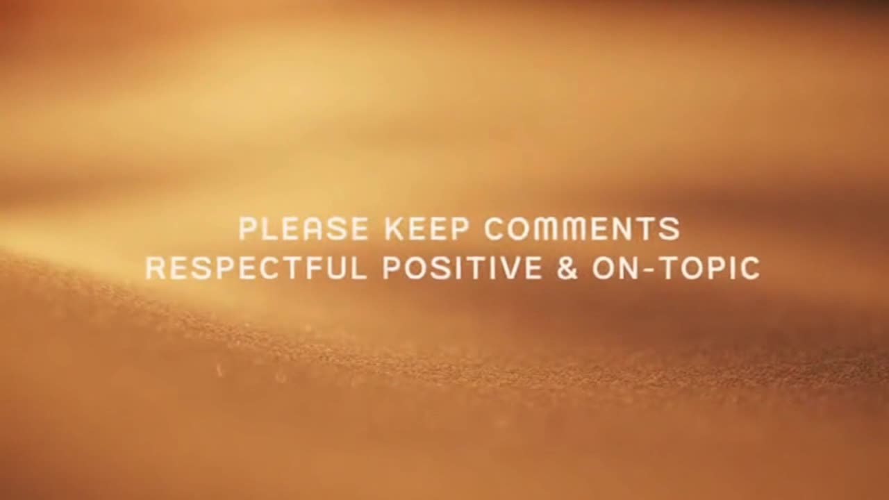A Gentle Reminder to Keep Comments Respectful, Friendly, and Positive for Everyone