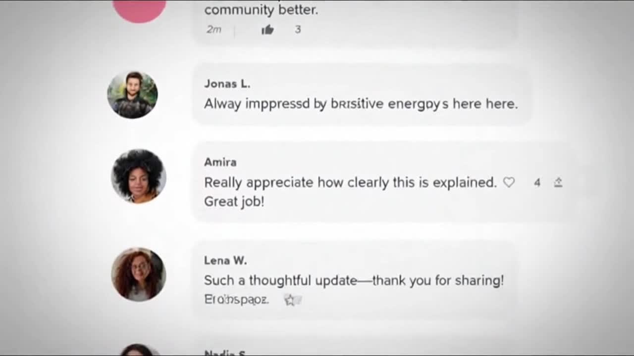 Encouraging Friendly and Respectful Comments to Build a Positive, Welcoming Community Space