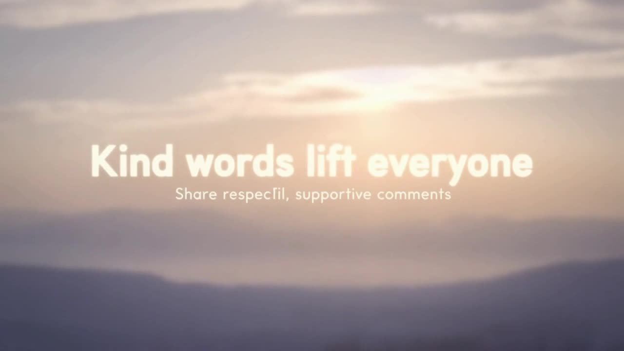 A Calm Reminder to Keep Comments Friendly, Respectful, and Supportive for Everyone