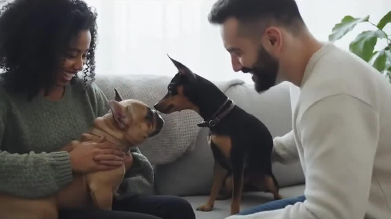 Cute Dogs Sharing Funny, Heartwarming Moments With Their Human Owners in One Simple Scene