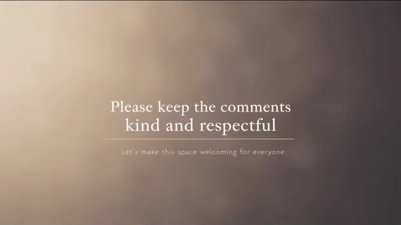 A Gentle Reminder to Keep Comments Friendly, Respectful, and Supportive for Everyone