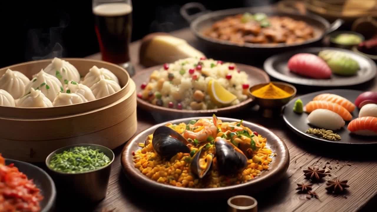 A Brief Visual Journey Across World Cultures Through Beautifully Presented Global Cuisines